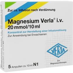 MAGNESIUM VERLA IV20MMOL10